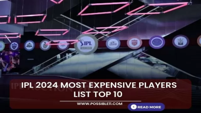 IPL 2024 Most Expensive players List Top