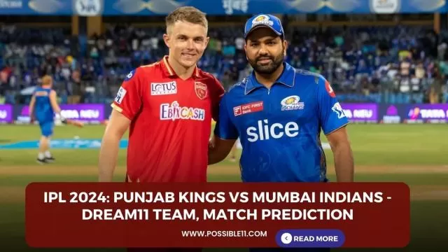 IPL 2024: Punjab Kings vs Mumbai Indians