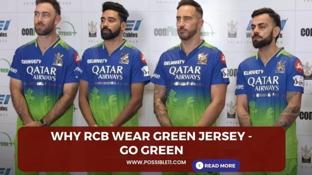 IPL 2024: Why RCB wear green jersey