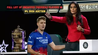 IPL 2026 Auction: Complete List of Uncapped Overseas Players IPL 2026 Auction: Complete List of Uncapped Overseas Players