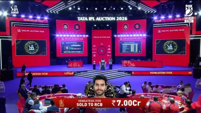 ipl-2026-auction-venkatesh-iyer-sold-to-rcb-for-7-crore IPL 2026 Auction: Venkatesh Iyer Sold to RCB for ₹7 Crore