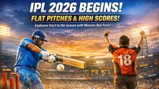 IPL 2026 Begins with Flat Pitches