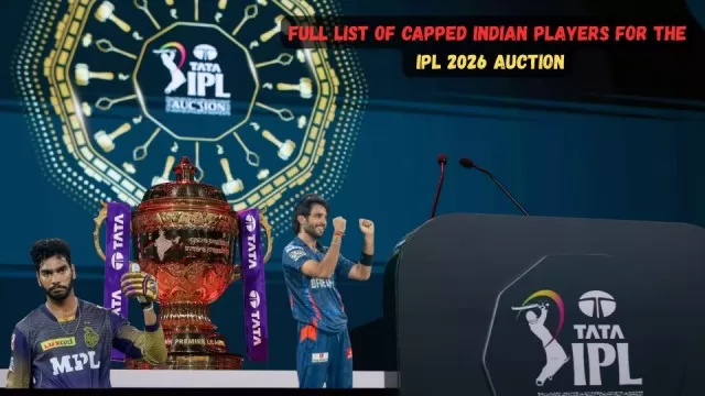 ipl-2026-full-list-of-capped-indian-players-for-the-ipl-2026-auction IPL 2026: Full List of Capped Indian Players for the IPL 2026 Auction