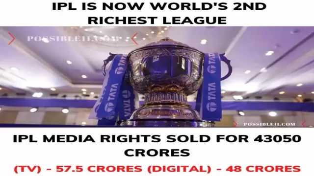 IPL Media Rights Sold For 43050 Crores,