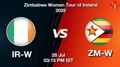 IR-W vs ZM-W, 2nd ODI: Picture