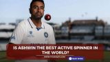 Is Ashwin the best active spinner in the world?