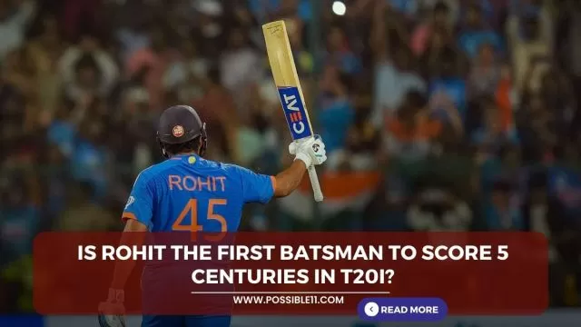 Is Rohit the first batsman to score