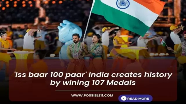 Iss baar 100 paar India creates history