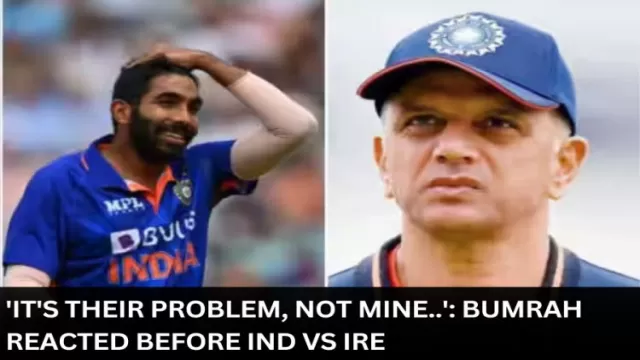 Its their problem, not mine..: Bumrah Reacted
