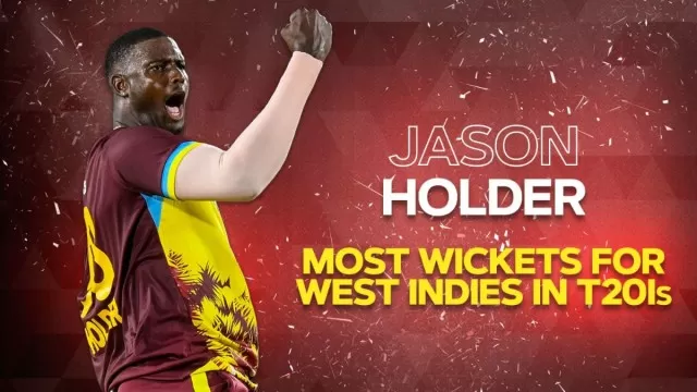 Jason Holder became the highest wicket taker for West Indies in T20I