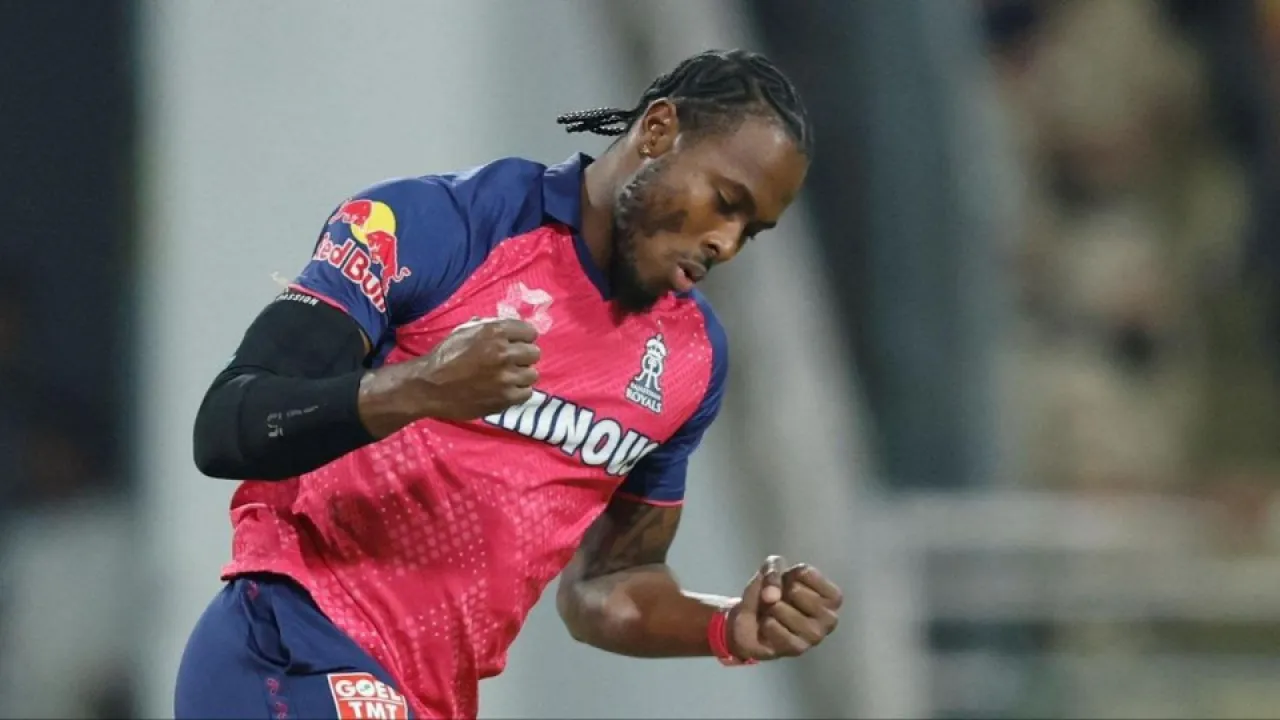 jofra archer (rr) rr vs dc ipl 2026