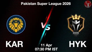 KAR vs HYK PSL 2026, Pitch