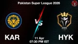 KAR vs HYK PSL