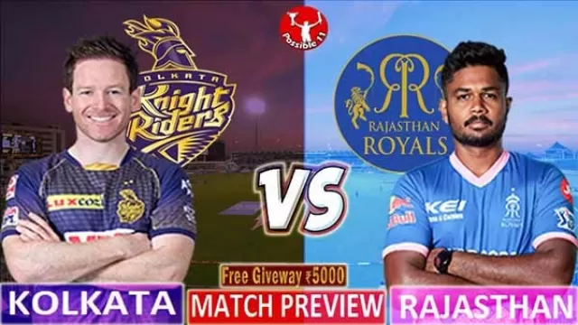 KKR vs RR Match Preview, KKR vs