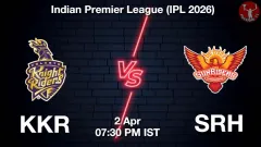 KKR vs SRH IPL 2026, Picture