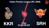 KKR vs SRH IPL