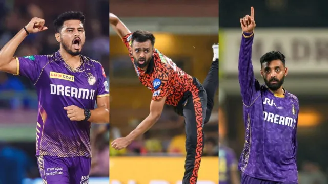 KKR vs SRH IPL 2026: Top 3