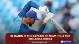 KL Rahul is the captain of Team India for Sri Lanka series