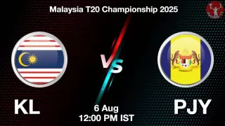 KL vs PJY Malaysia T20 2025: Playing 11