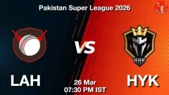 LAH vs HYK PSL 2026, Picture