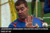 Legendary Zimbabwe cricketer Heath Streak Dies at 49