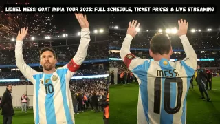Lionel Messi GOAT India Tour 2025: Full Schedule
