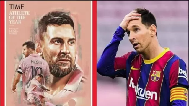 Lionel Messi Time Athlete of The Year