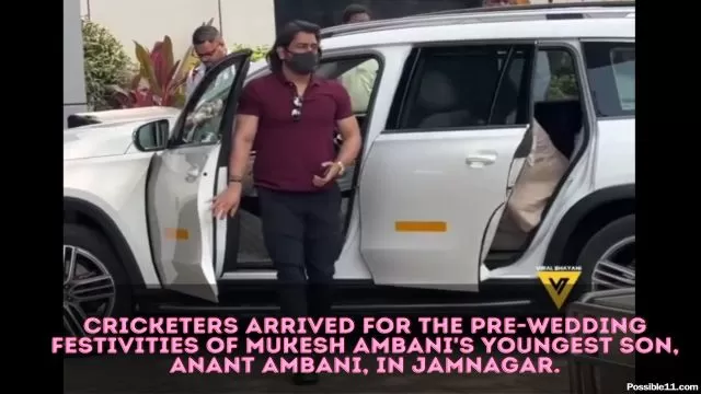 list of Indian and international cricketers Attending