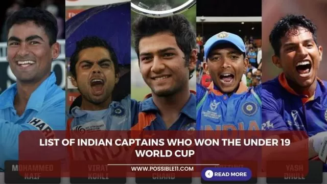 List of Indian captains who won the
