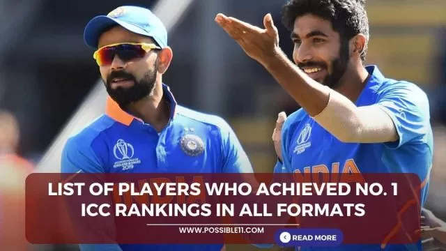 List of players who achieved No. 1