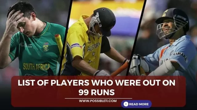 List of players who were out on