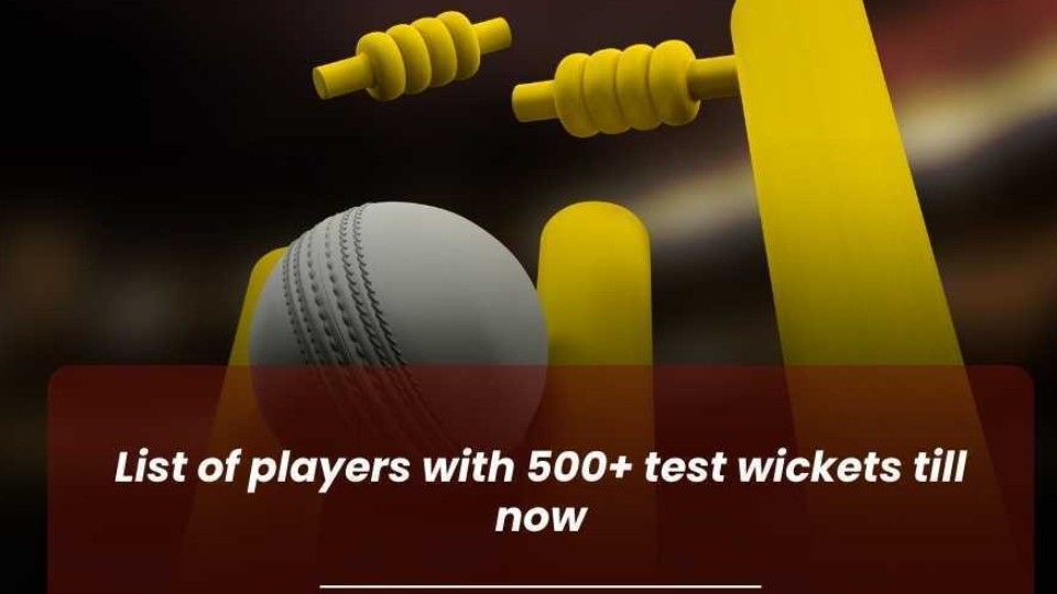 List of players with 500 plus test wickets till now