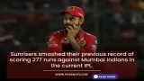 List of records boken in RCB vs SRH match: IPL 2024