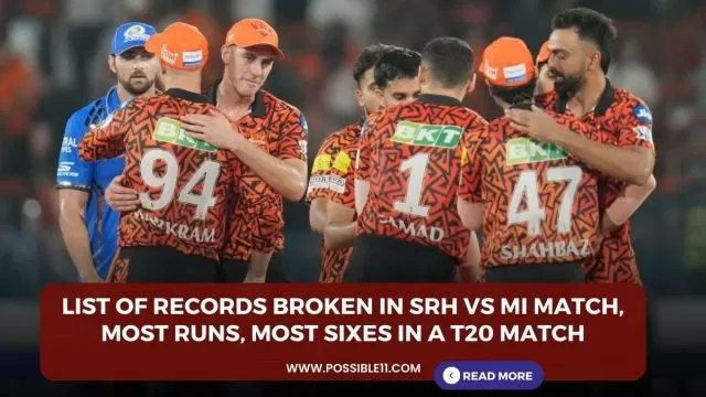 List of records broken in SRH vs
