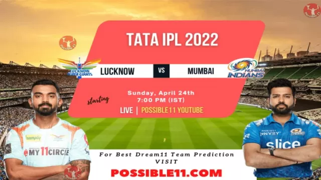 LKN vs MI Playing 11, Pitch Report