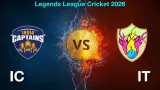 LLC 2026: Match 9, IC vs IT Match Prediction: Who Will Win Todays Match?