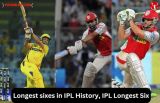 Longest sixes in IPL History, IPL Longest Six