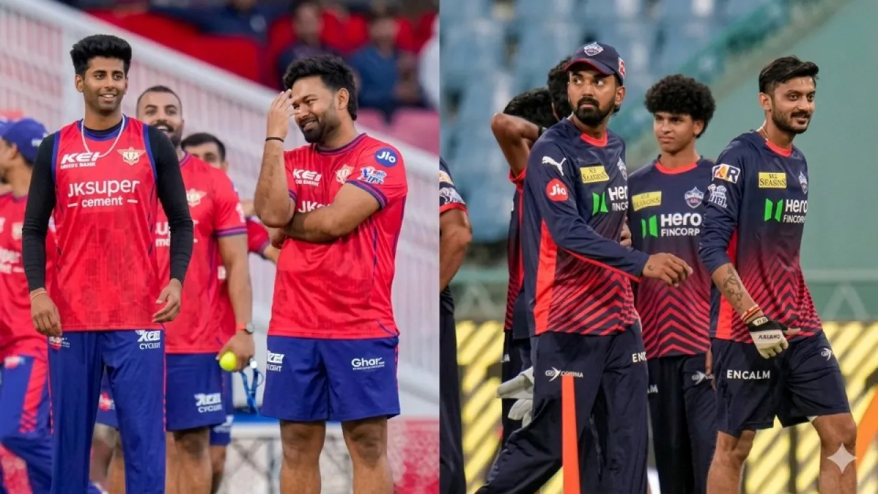 lsg vs dc dream11 and my11circle team