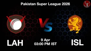 LAH vs ISL PSL 2026, Pitch Report, Head to Head, Playing 11, AI Prediction LAH vs ISL PSL 2026, Pitch