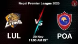 LUL vs POA, Pitch Report, Head to Head, Playing 11, AI Prediction