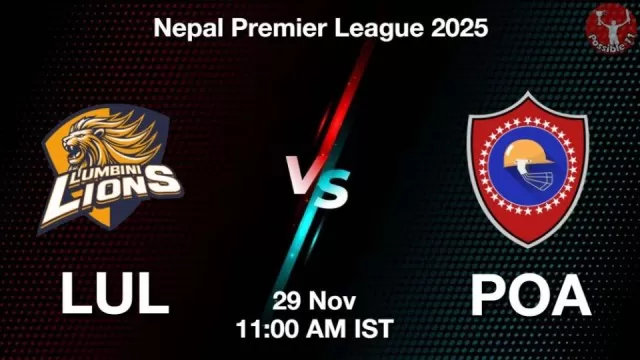 LUL vs POA, Pitch Report, Head to Head, Playing 11, AI Prediction