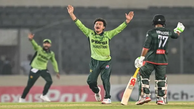 maaz sadaqat stars as pakistan beat bangladesh in 2nd odi 1