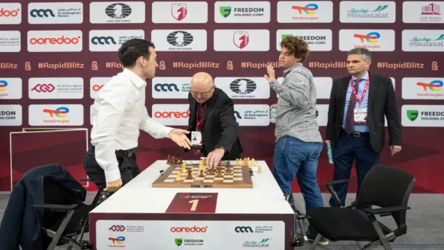 magnus carlsen and bibisara assaubayeva win blitz crowns 2