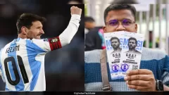 Messi in India: Fans Told Picture