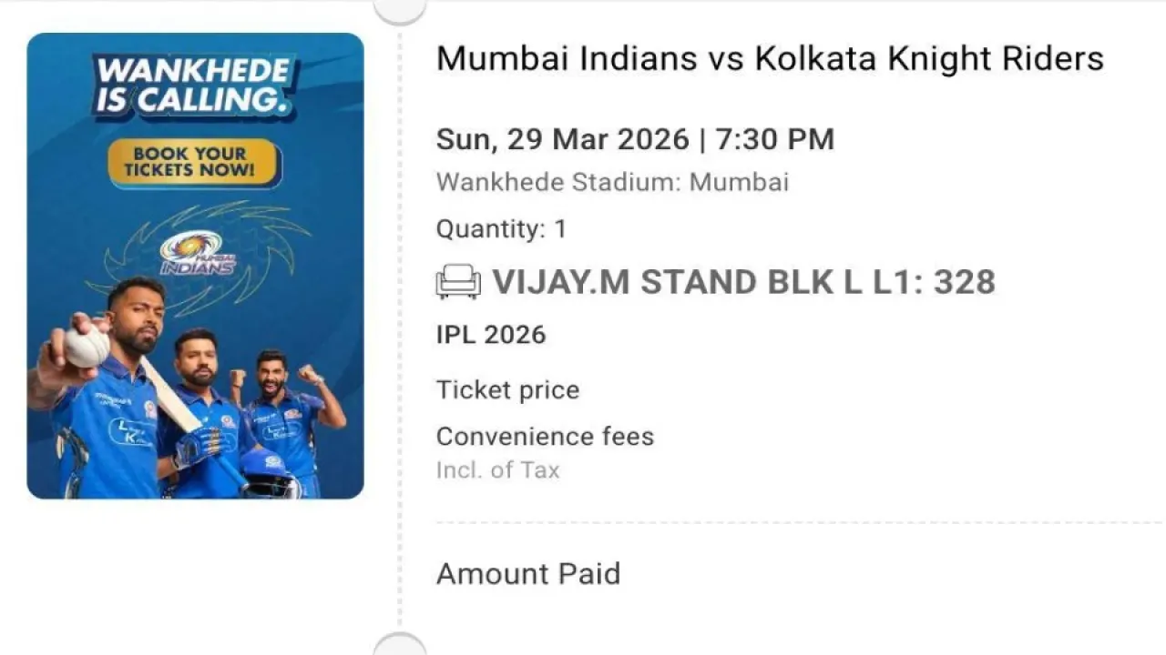 mi ipl 2026 tickets price