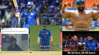 MI vs KKR: Viral Social Media