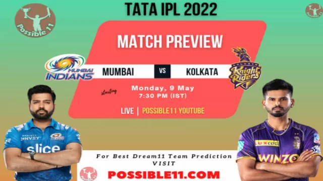 MI vs KOL Playing 11, Pitch Report