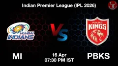MI vs PBKS IPL 2026, Picture