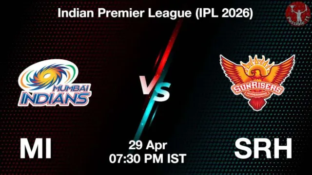 MI vs SRH IPL 2026, Pitch Report,