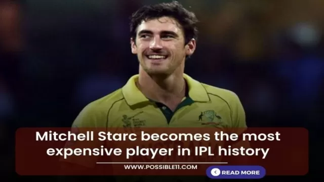 Mitchell Starc becomes the most expensive player